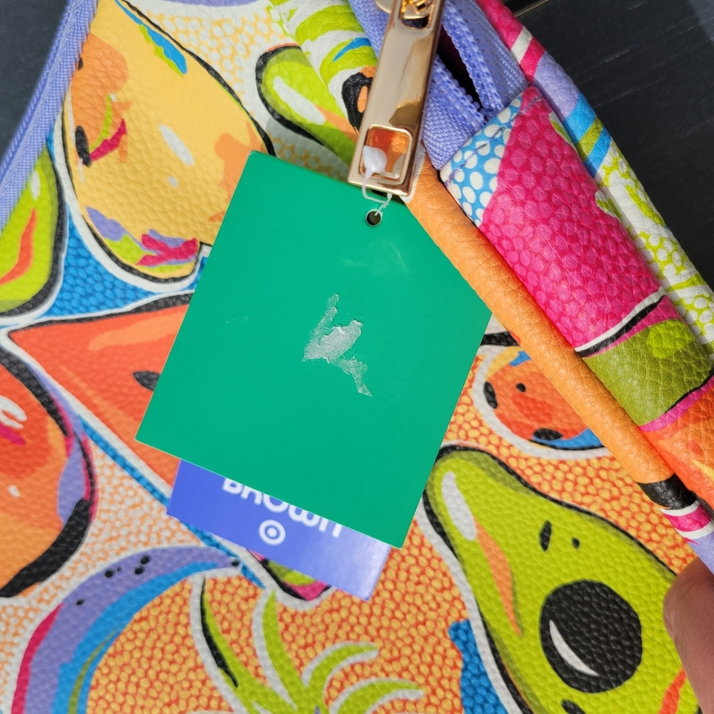 NWT Tabitha Brown (Target) Fruit Motif Tech Sleeve ~ Travel Case ~ Packing Cube - Picture 9 of 14